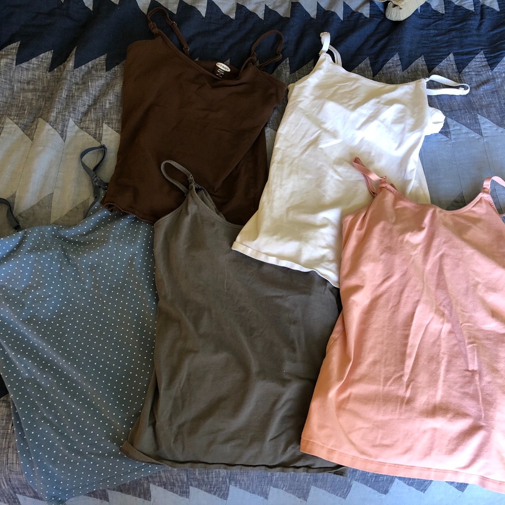 Nursing tanks - xs and small